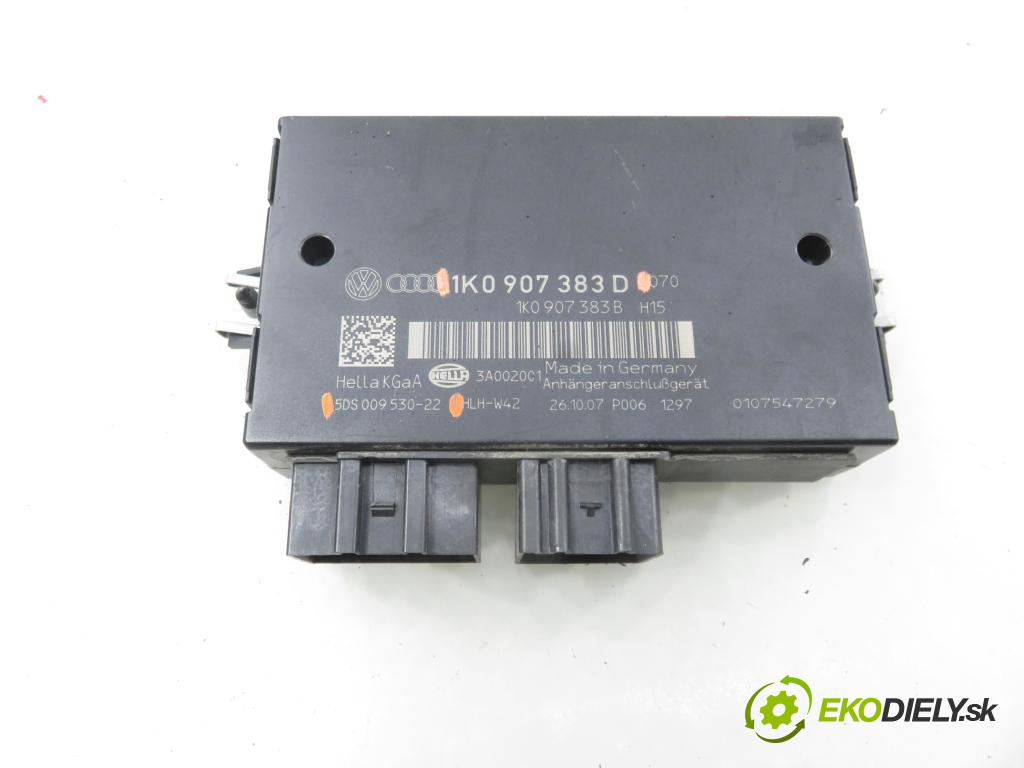 VW TIGUAN (5N_) SUV 2007 110,00 1.4 TSI 4motion - BWK 1390,00 řídící jednotka tažného oka 1K0907383D ; 5DS00953022