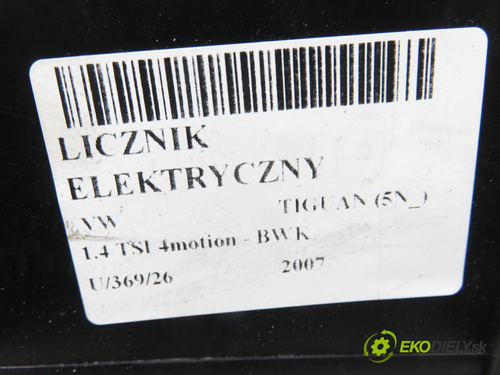 VW TIGUAN (5N_) SUV 2007 110,00 1.4 TSI 4motion - BWK 1390,00 Prístrojovka elektrický 5N0920870C