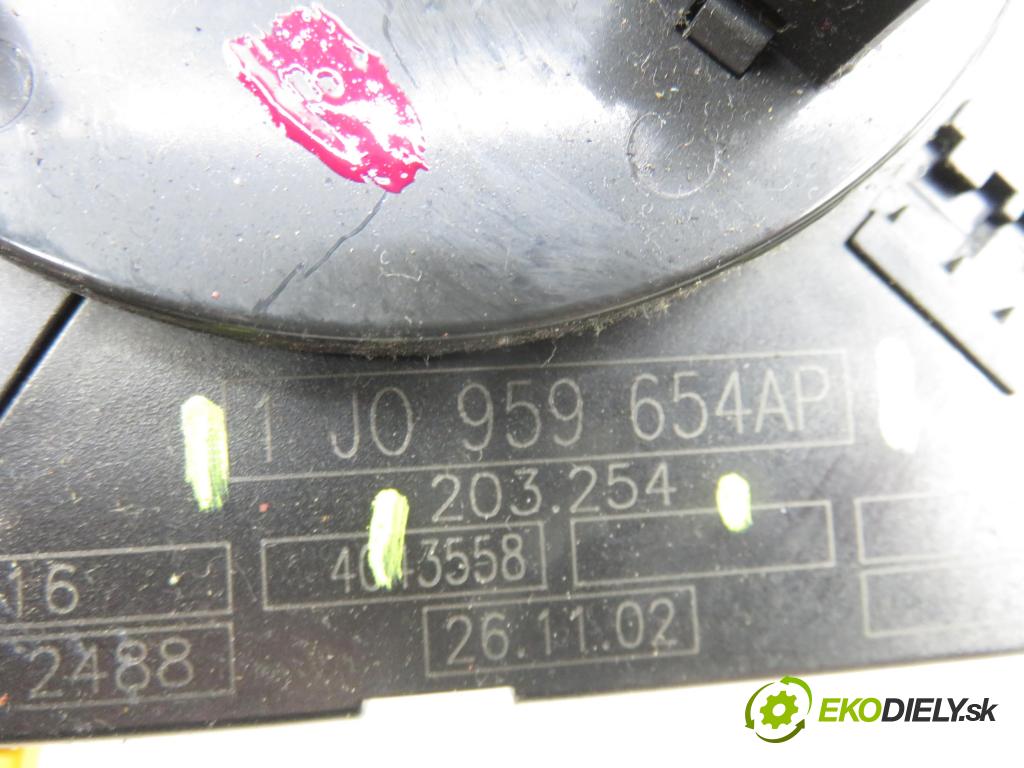 VW PASSAT B5.5 (3B3) SEDAN 2002 74,00 1.9 TDI PD 101 - AVB 1896,00 PÁSKA: air BAG 1J0959654AP ; 203254