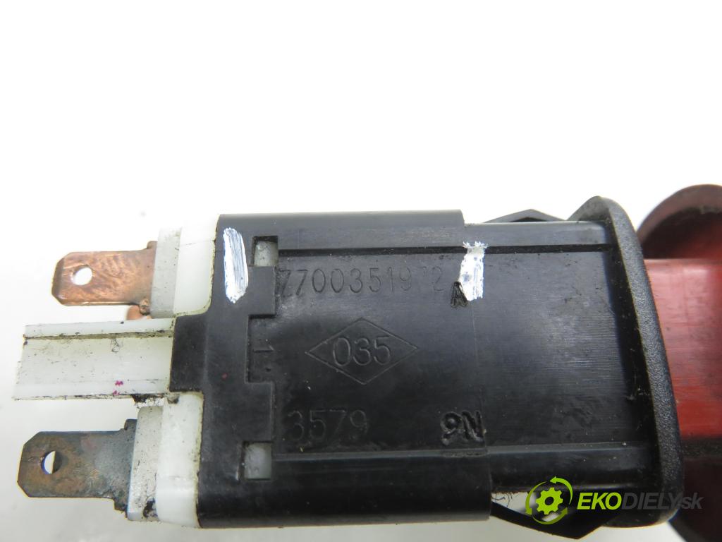 OPEL MOVANO Furgon (X70) HB 2000 84,00 2.8 DTI - S9W 700 2799,00 přepínač nouzových 7700351972