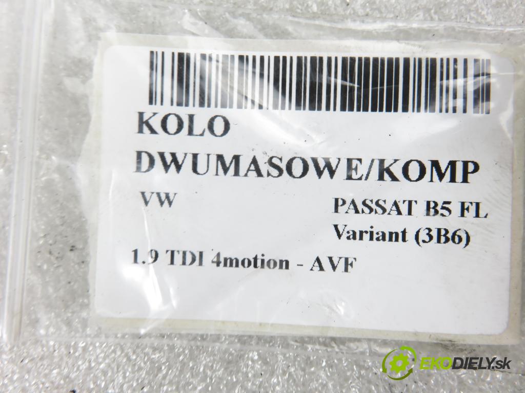 VW PASSAT B5.5 Variant (3B6) KOMBI 2002 96,00 1.9 TDI 4motion - AVF 1896,00 řemenice DUAL MASS / COMP 324027210