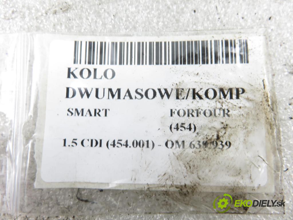 SMART FORFOUR (454) HB 2006 70,00 1.5 CDI (454.001) - OM 639.939 1493,00 Koleso dvojvrstvové A6390301205