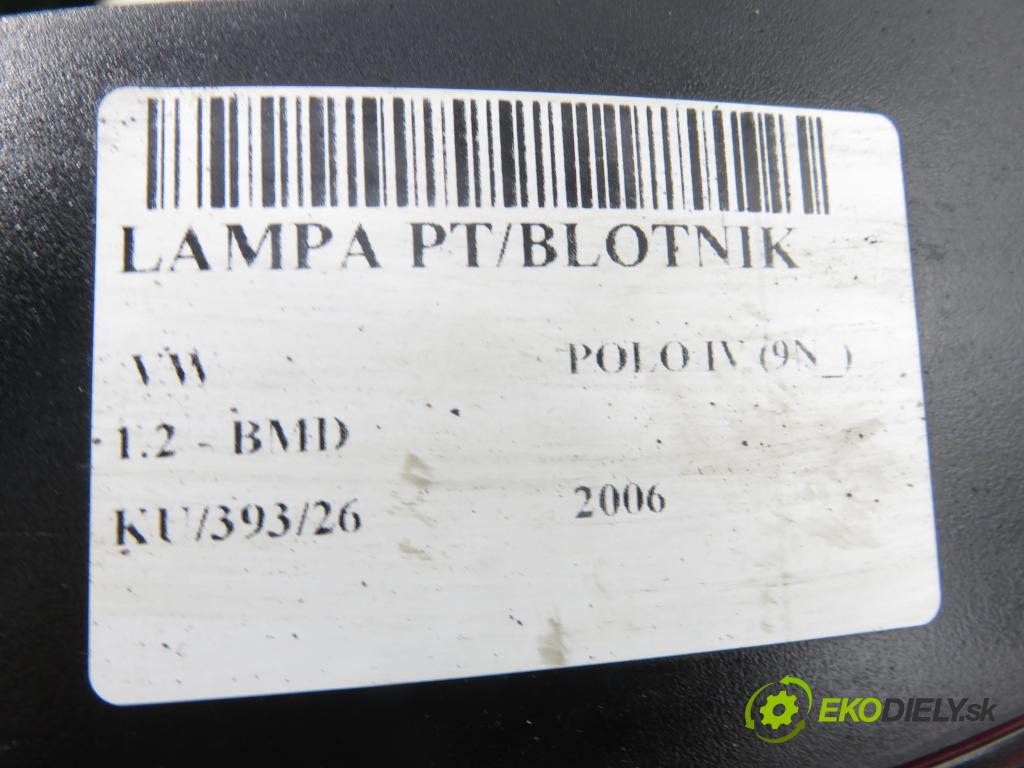 VW POLO (9N_) HB 2006 40,00 1.2 - BMD 1198,00 světlo pravé zadní 6Q6945096M ; 6Q6945112I
