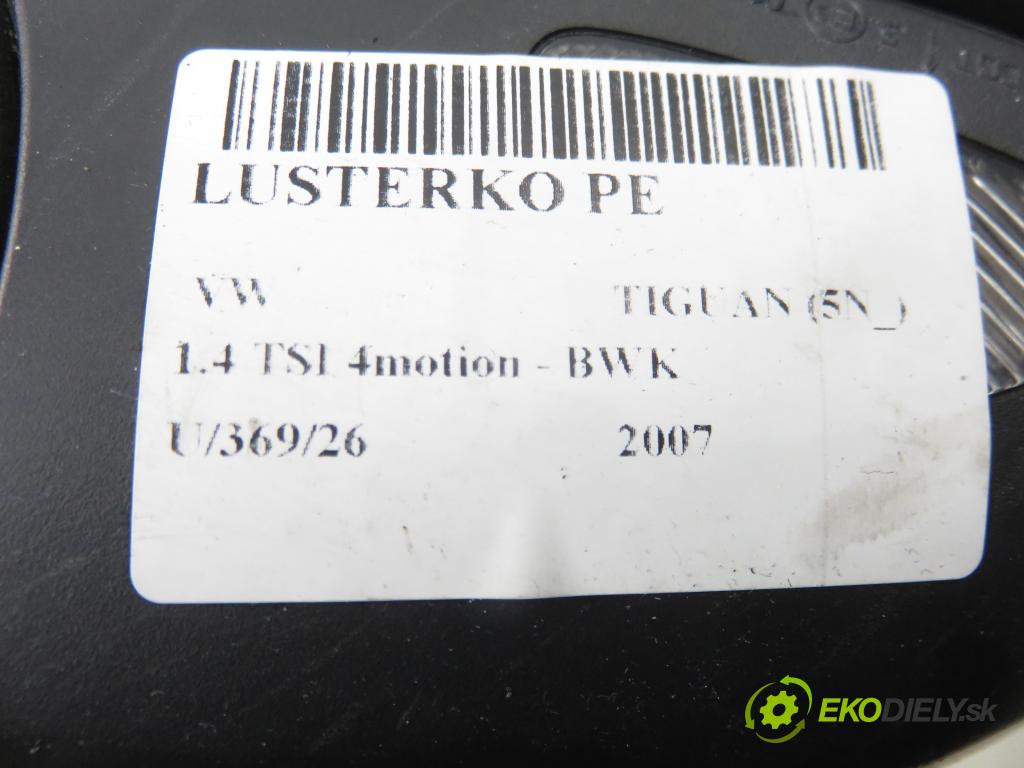 VW TIGUAN (5N_) SUV 2007 110,00 1.4 TSI 4motion - BWK 1390,00 zpětné zrcátko 5N1857502AQ
