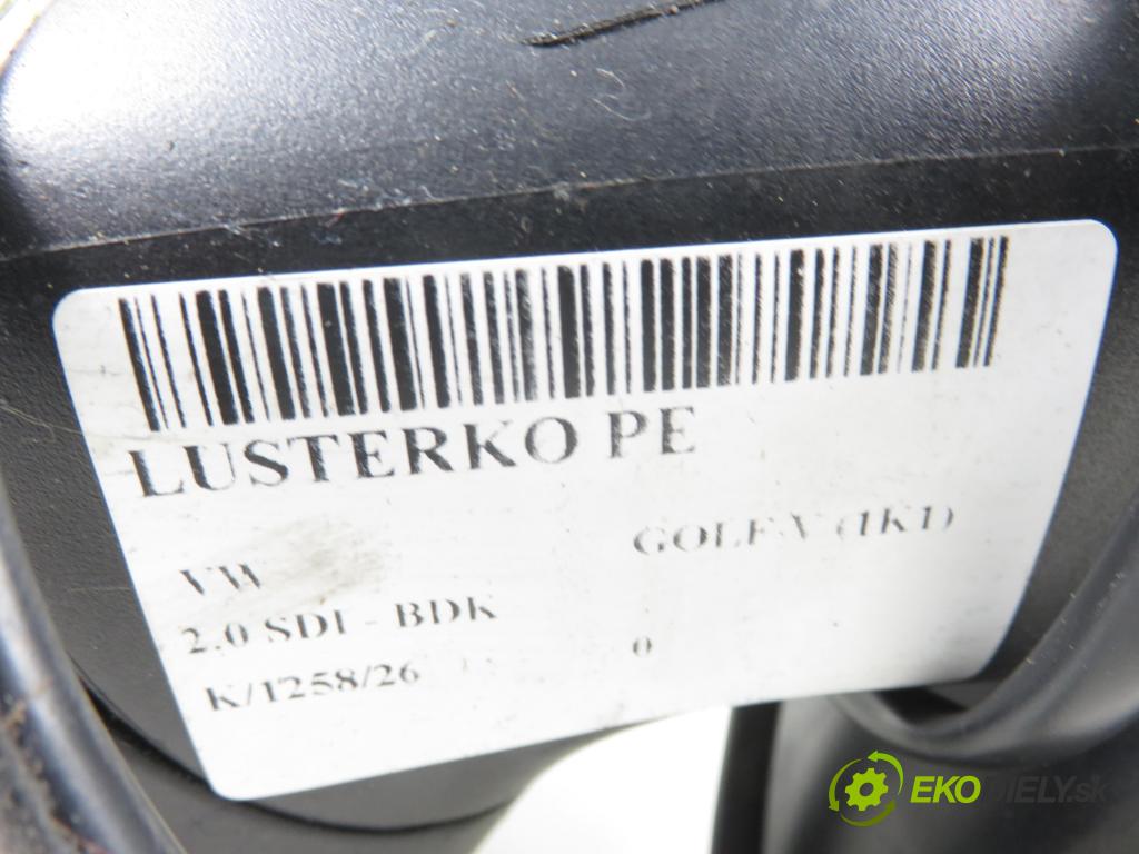 VW GOLF V (1K1) HB 2004 55,00 2.0 SDI - BDK 1968,00 Spätné zrkadlo