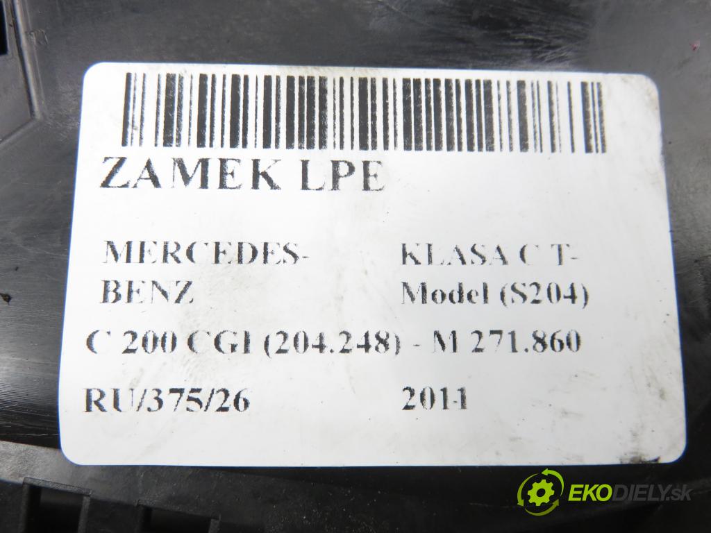 MERCEDES-BENZ KLASA C T-Model (S204) KOMBI 2011 135,00 C 200 CGI (204.248) - M 271.860 1796,00 zámok 2047201535