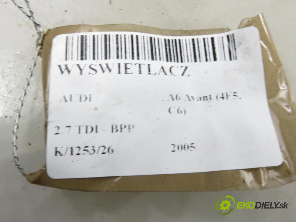 AUDI A6 Avant (4F5, C6) KOMBI 2005 132,00 2.7 TDI - BPP 2698,00 ZOBRAZIT: 4F0919603B