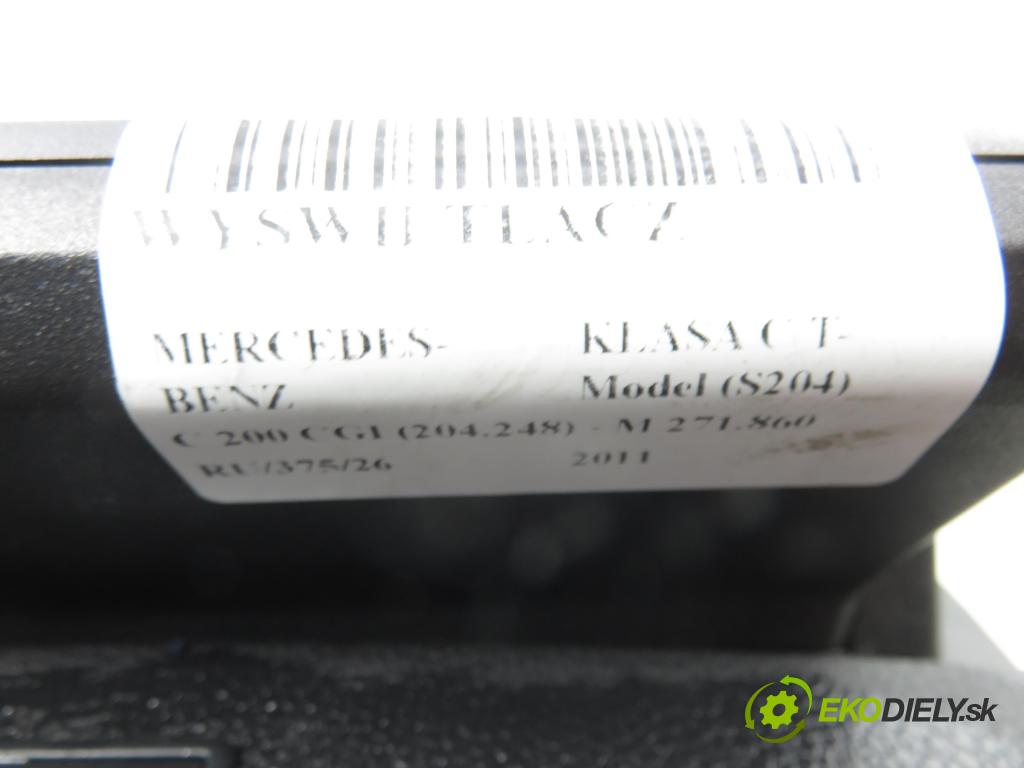 MERCEDES-BENZ KLASA C T-Model (S204) KOMBI 2011 135,00 C 200 CGI (204.248) - M 271.860 1796,00 ZOBRAZIT: 2048204697