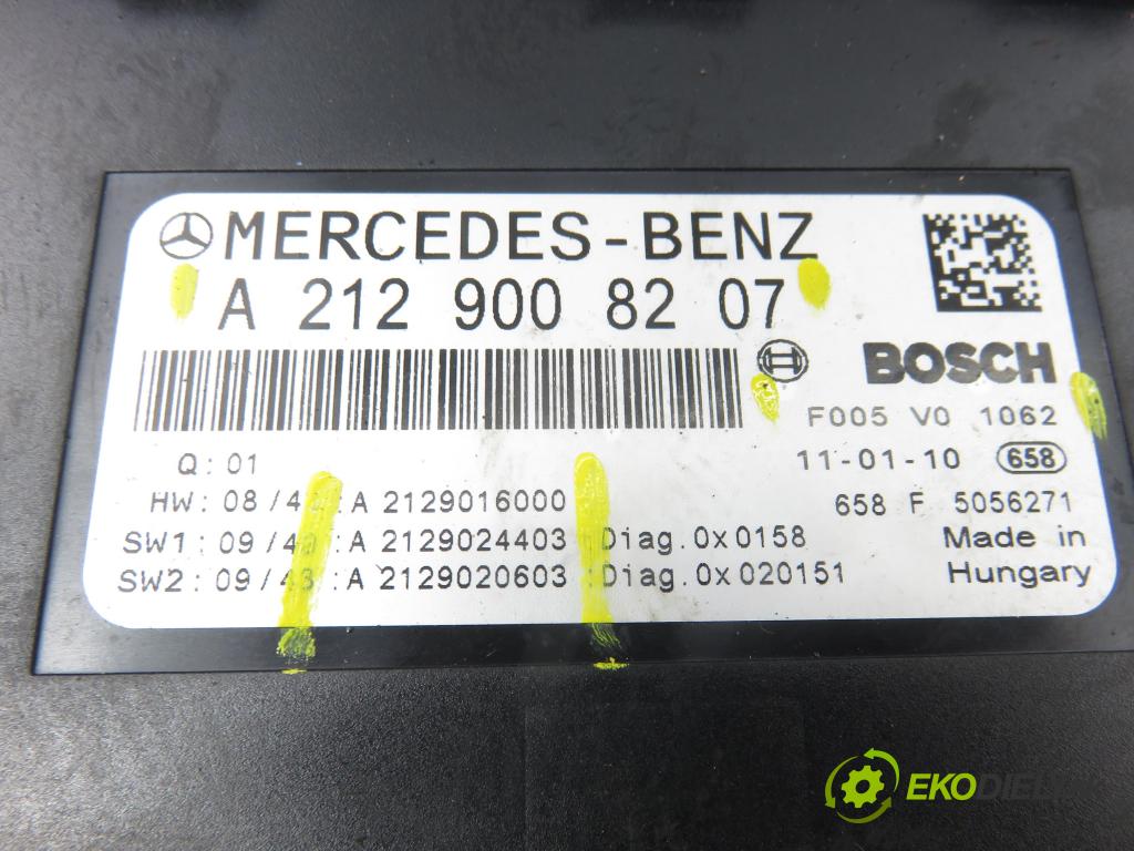MERCEDES-BENZ KLASA C T-Model (S204) KOMBI 2011 135,00 C 200 CGI (204.248) - M 271.860 1796,00 MODUL SAM 2129008207 ; 2129016000 ; 2129024403