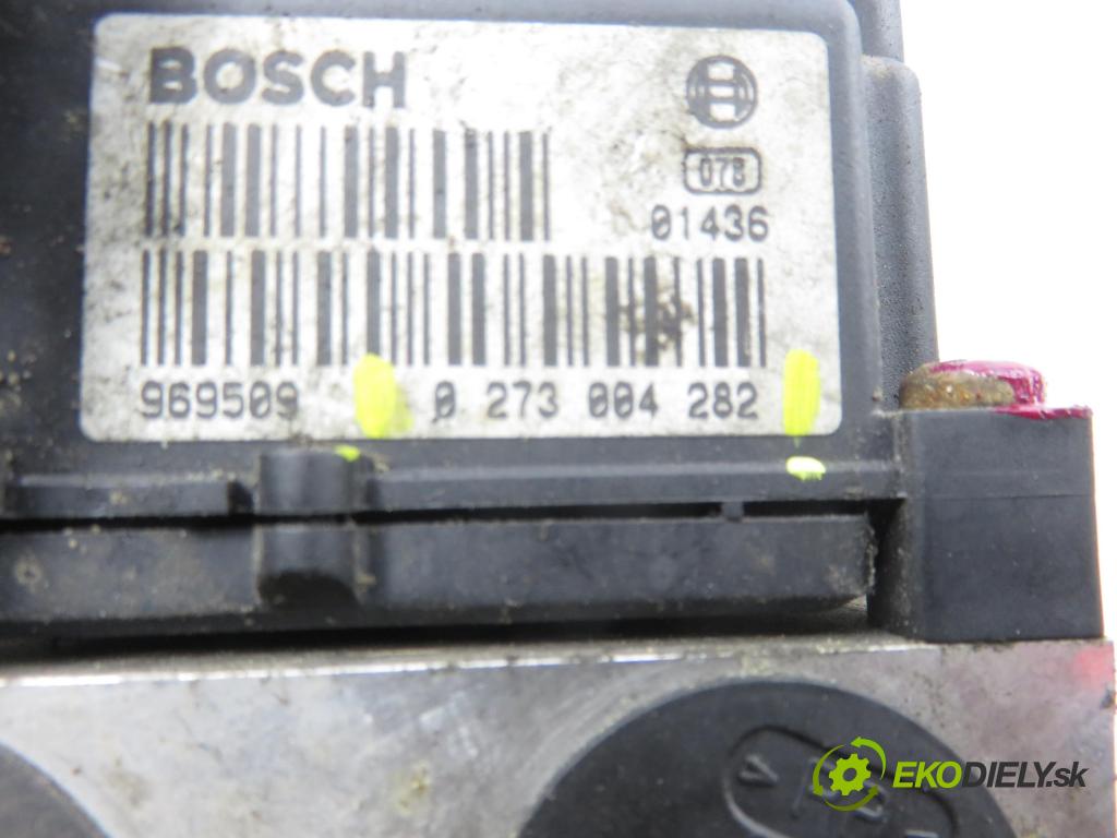 AUDI A4 (8D2, B5) SEDAN 2000 74,00 1.6 - AHL 1595,00 pumpa ABS 8E0614111AM ; 0273004282 ; 0265216562 (Pumpa ABS)