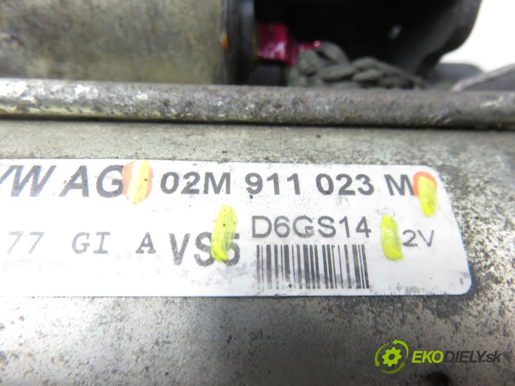 VW TIGUAN (5N_) SUV 2007 110,00 1.4 TSI 4motion - BWK 1390,00 Štartér 02M911023M ; D6GS14 (Štartér)