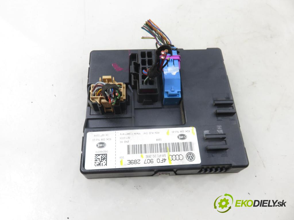 AUDI A6 (4F2, C6) SEDAN 2004 103,00 2.0 TDI - BLB 1968,00 MODUL komfortu 4F0907289E ; 4F0910289E ; 5DK00876220