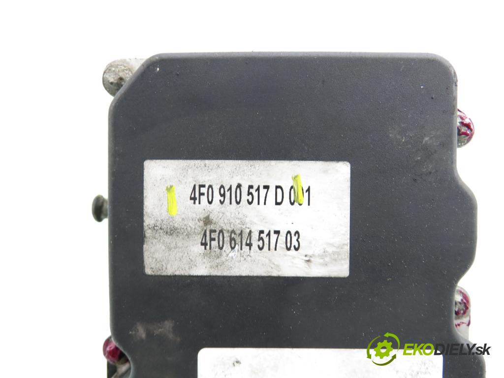 AUDI A6 (4F2, C6) SEDAN 2004 103,00 2.0 TDI - BLB 1968,00 pumpa ABS 4F0614517 ; 0265950360 ; 0265234114 (Pumpa ABS)