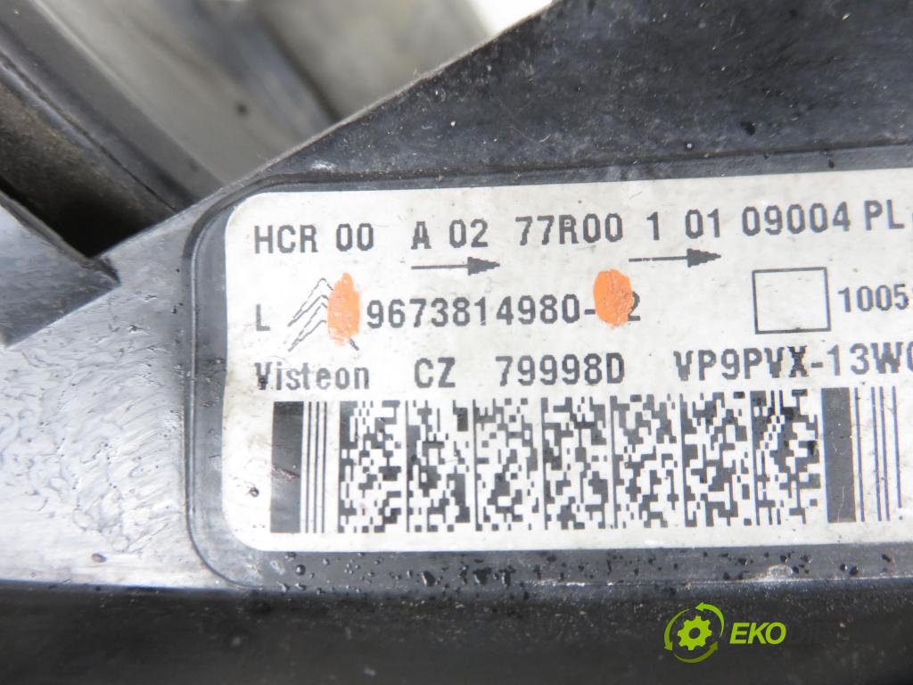 CITROEN C3 II (SC_) HB 2012 54,00 1.4 - KFT (TU3A) 1360,00 světlo LP 9673814980