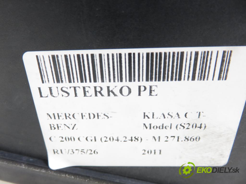 MERCEDES-BENZ KLASA C T-Model (S204) KOMBI 2011 135,00 C 200 CGI (204.248) - M 271.860 1796,00 zpětné zrcátko 2048103616
