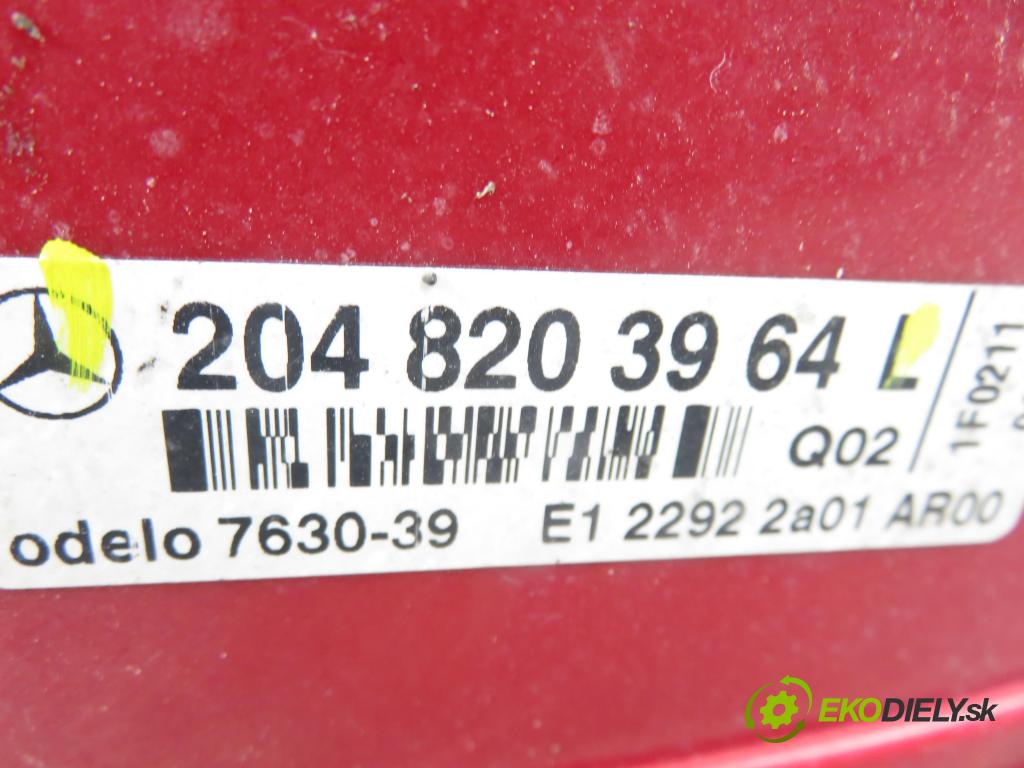 MERCEDES-BENZ KLASA C T-Model (S204) KOMBI 2011 135,00 C 200 CGI (204.248) - M 271.860 1796,00 světlo levé zadní 2048203964