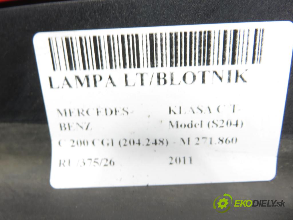 MERCEDES-BENZ KLASA C T-Model (S204) KOMBI 2011 135,00 C 200 CGI (204.248) - M 271.860 1796,00 světlo levé zadní 2048203964