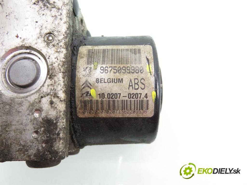 CITROEN C3 II (SC_) HB 2012 54,00 1.4 - KFT (TU3A) 1360,00 pumpa ABS 10097011693 ; 9675099980 ; 10020702074 (Pumpa ABS)