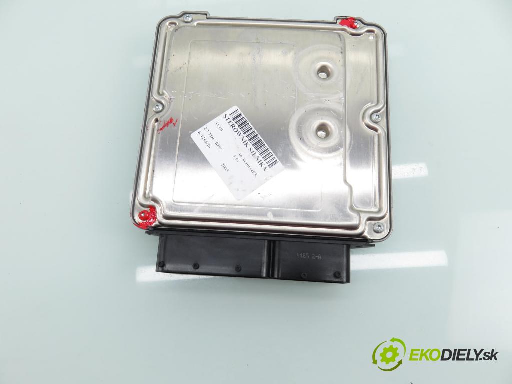 AUDI A6 Avant (4F5, C6) KOMBI 2005 132,00 2.7 TDI - BPP 2698,00 Riadiaca jednotka Motor 4F0907401B ; 4F2910402C ; 0281013178