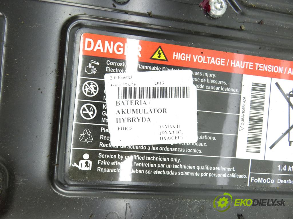FORD C-MAX II (DXA/CB7, DXA/CEU) MINIVAN 2013 136,00 2.0 Energi 1999,00 BATERIA / AKUMULATOR: HYBRYDA FM5810B759AH