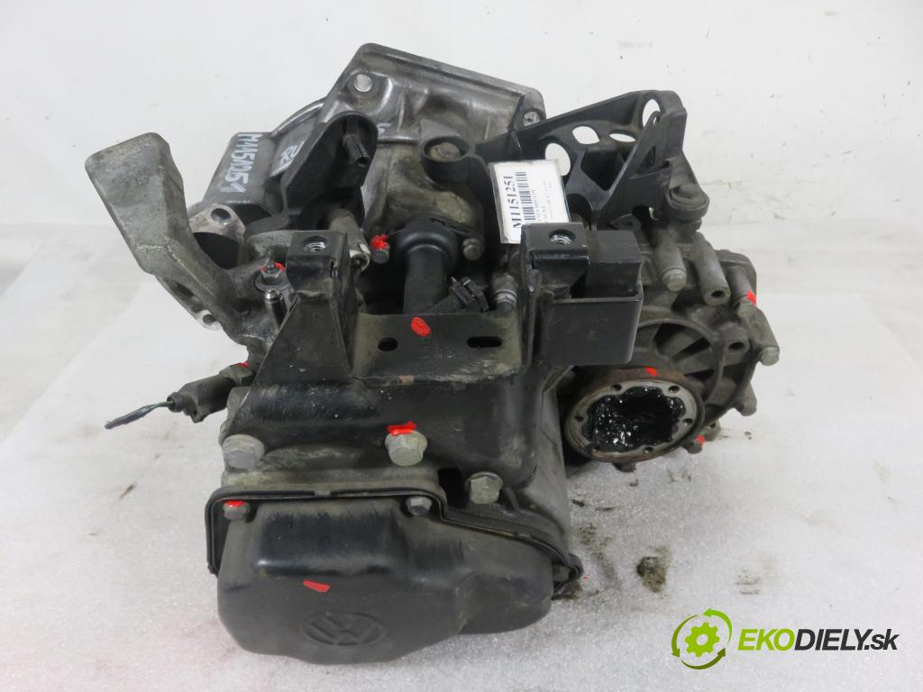 VW POLO (6R, 6C) HB 2009 55,00 1.6 TDI - CAYA 1598,00 převodovka MANUALNA KFK