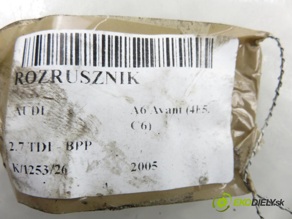 AUDI A6 Avant (4F5, C6) KOMBI 2005 132,00 2.7 TDI - BPP 2698,00 Štartér 059911024 ; 0001109258 (Štartér)