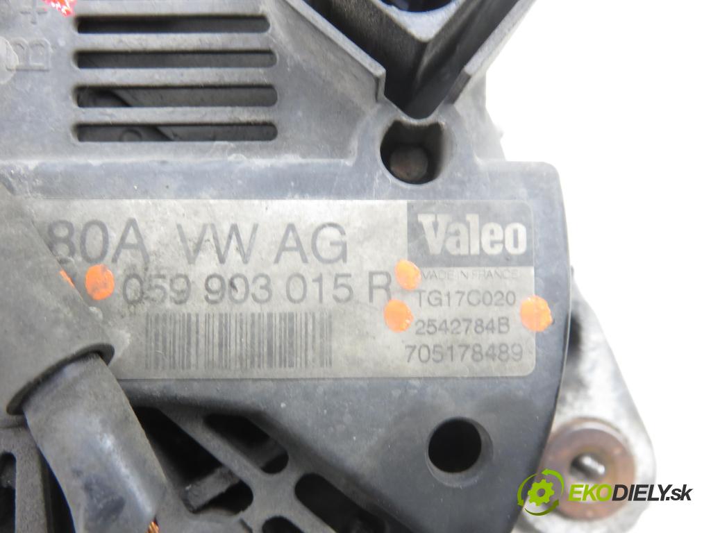 AUDI A6 Avant (4F5, C6) KOMBI 2005 132,00 2.7 TDI - BPP 2698,00 Alternátor 059903015R ; TG17C020 ; 2542784B (Alternátor)