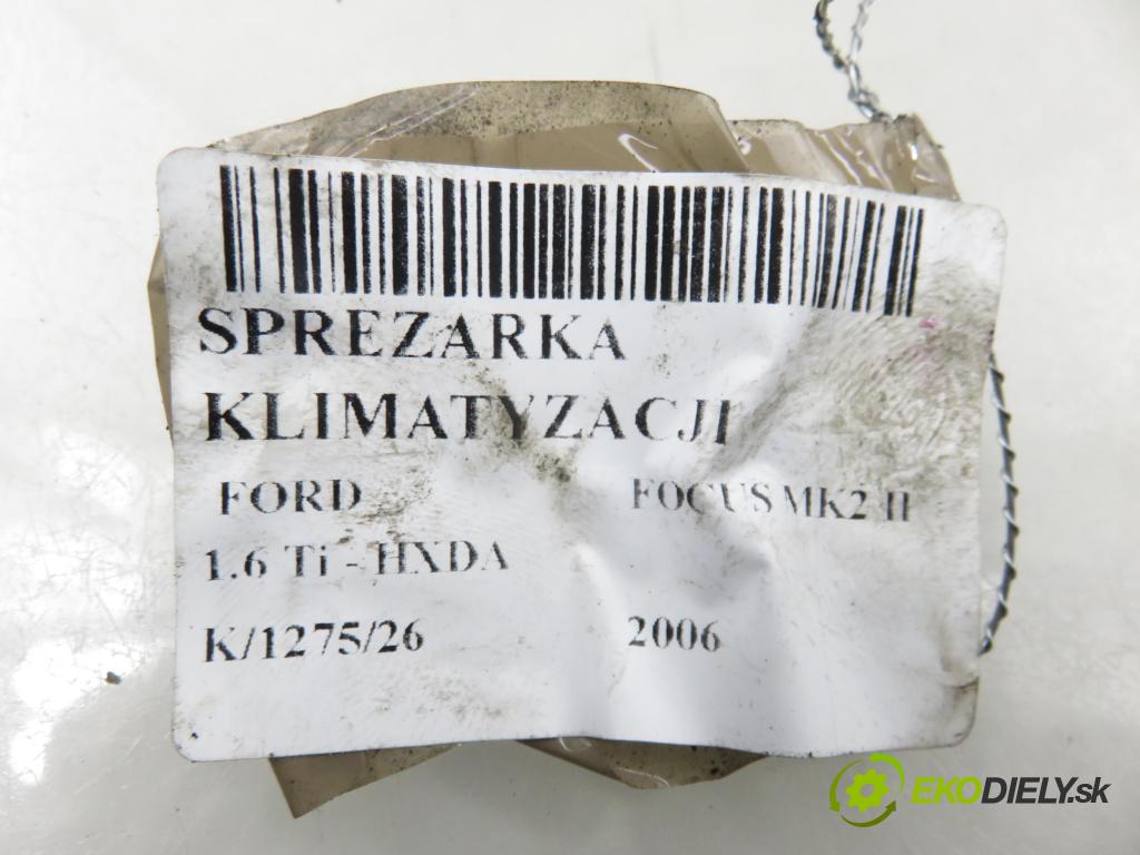 FORD FOCUS II (DA_, HCP) HB 2006 85,00 1.6 Ti - HXDA 1596,00 KOMPRESOR: klimatizace  (Kompresor klimatizace)