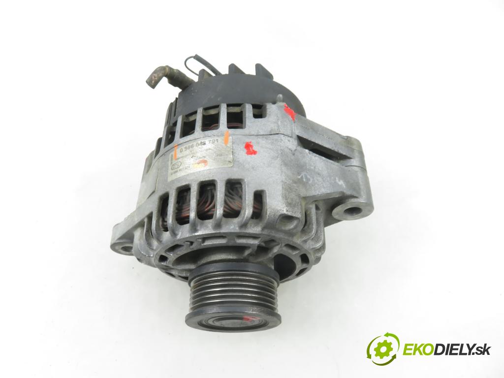 OPEL VECTRA C (Z02) LIFTBACK 2006 88,00 1.9 CDTI - Z 19 DT 1910,00 Alternátor 0986048791 (Alternátor)