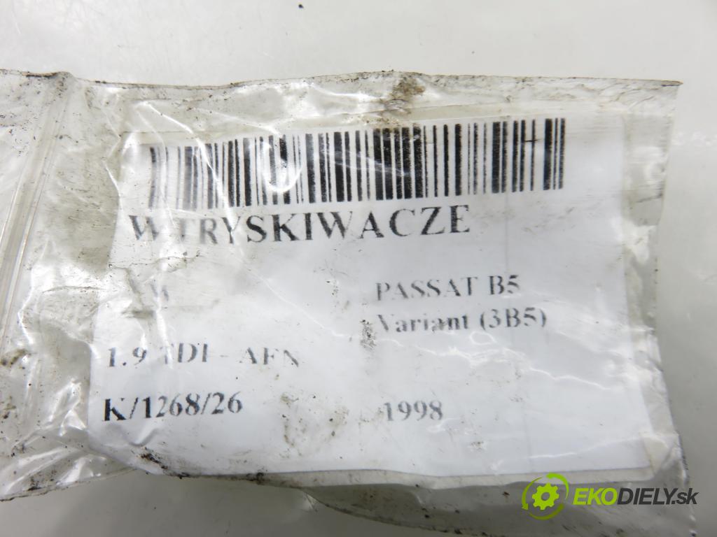 VW PASSAT B5 Variant (3B5) KOMBI 1998 81,00 1.9 TDI - AFN 1896,00 Vstrekovacie ventily 028130201S ; 028130201T (Vstrekovací ventil)