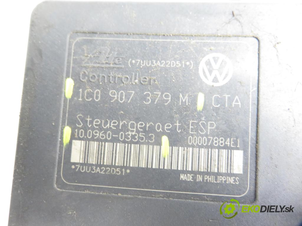 VW GOLF IV (1J1) HB 2003 74,00 1.9 TDI PD 101 - AXR 1896,00 pumpa ABS 10096003353 ; 1C0907379M ; 1J0614517J (Pumpa ABS)