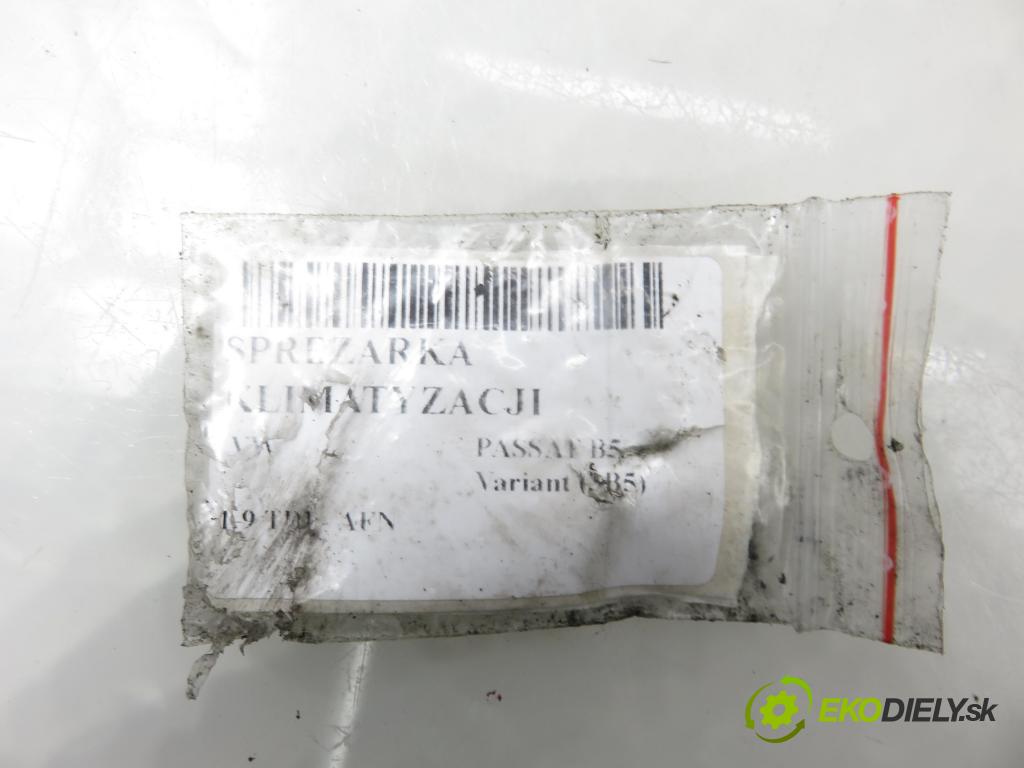 VW PASSAT B5 Variant (3B5) KOMBI 1998 81,00 1.9 TDI 110 - AFN 1896,00 KOMPRESOR: klimatizace 5062310501 ; 8D0260805D ; 5060310781 (Kompresor klimatizace)