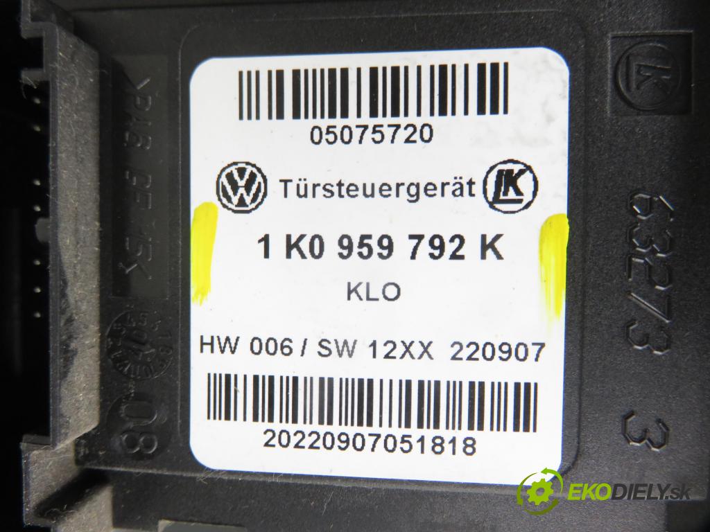 VW TIGUAN (5N_) SUV 2007 110,00 1.4 TSI 4motion - BWK 1390,00 Mechanizmus okien 5N0959702A ; 5N1837730A ; 1K0959792K