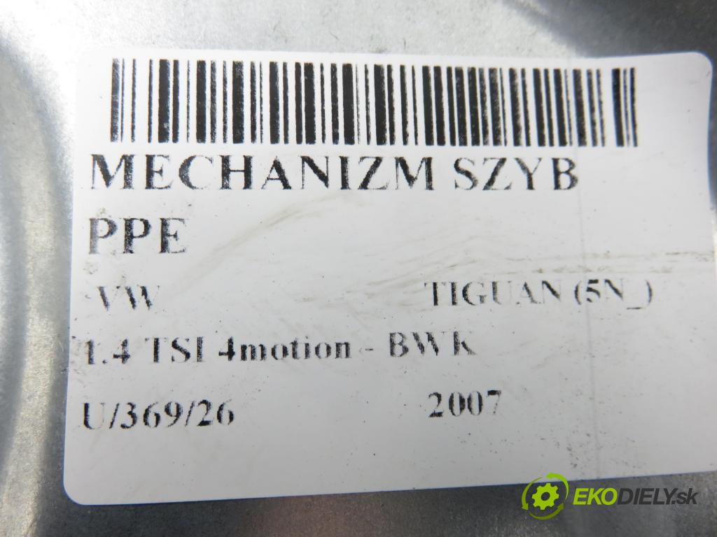 VW TIGUAN (5N_) SUV 2007 110,00 1.4 TSI 4motion - BWK 1390,00 Mechanizmus okien 5N0959702A ; 5N1837730A ; 1K0959792K