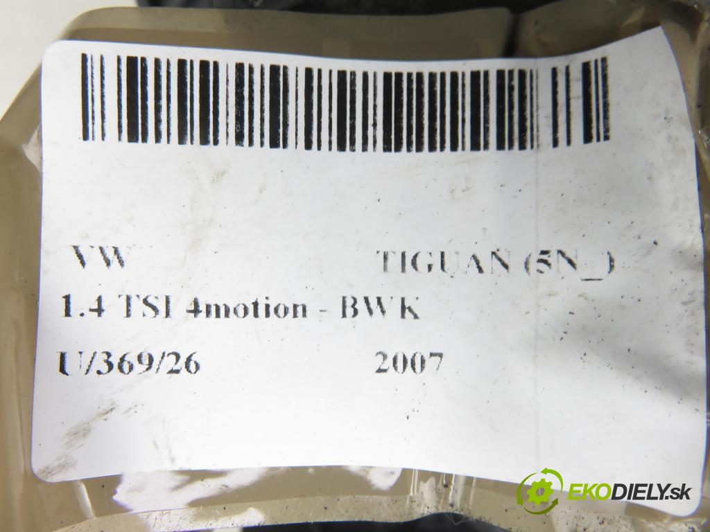 VW TIGUAN (5N_) SUV 2007 110,00 1.4 TSI 4motion - BWK 1390,00 ventilátor chladič PODNEBÍ / VODA 5N0121205K ; 5N0121207J