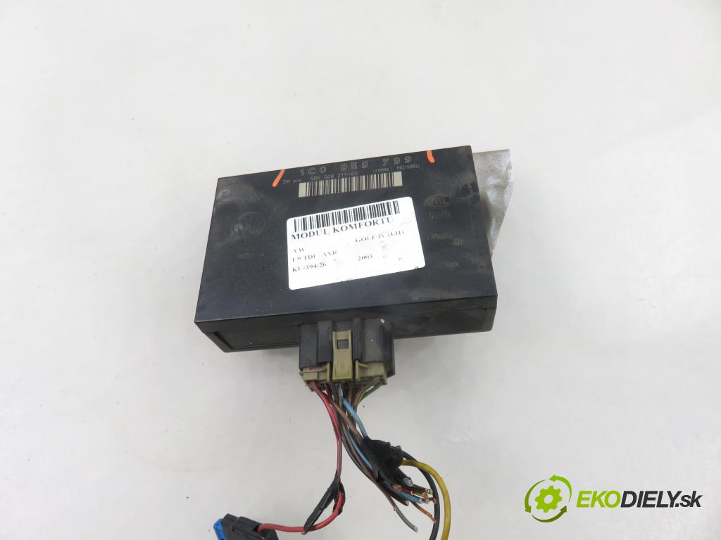 VW GOLF IV (1J1) HB 2003 74,00 1.9 TDI PD 101 - AXR 1896,00 MODUL komfortu 1C0959799