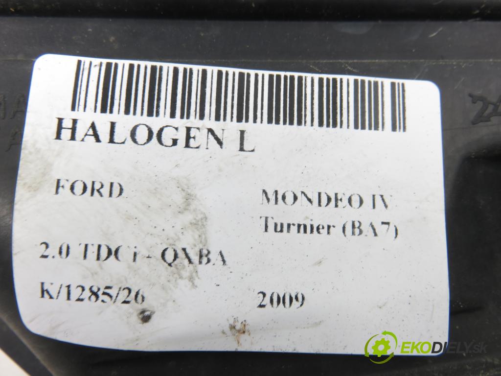 FORD MONDEO IV Turnier (BA7) KOMBI 2009 103,00 2.0 TDCi - QXBA 1997,00 hmlové svetlo, hmlovka L 