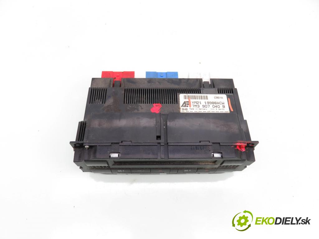 VW SHARAN (7M8, 7M9, 7M6) MINIVAN 2001 85,00 1.9 TDI - AUY 1896,00 Panel topení KLIMATRONIK 7M3920800F ; YM2119988ACE