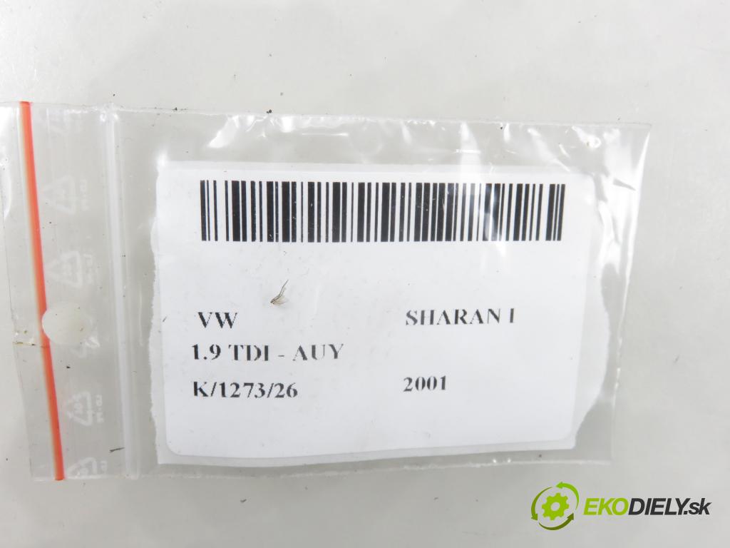 VW SHARAN (7M8, 7M9, 7M6) MINIVAN 2001 85,00 1.9 TDI PD 115 - AUY 1896,00 Snímač nárazu 6Q0909606 ; 5WK42895 (Snímač nárazu)