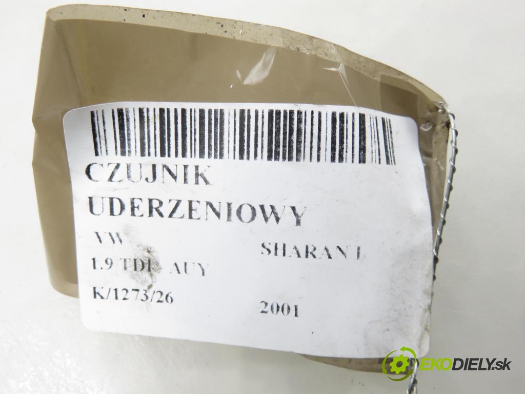 VW SHARAN (7M8, 7M9, 7M6) MINIVAN 2001 85,00 1.9 TDI PD 115 - AUY 1896,00 Snímač nárazu 6Q0909606 ; 5WK42895 (Snímač nárazu)