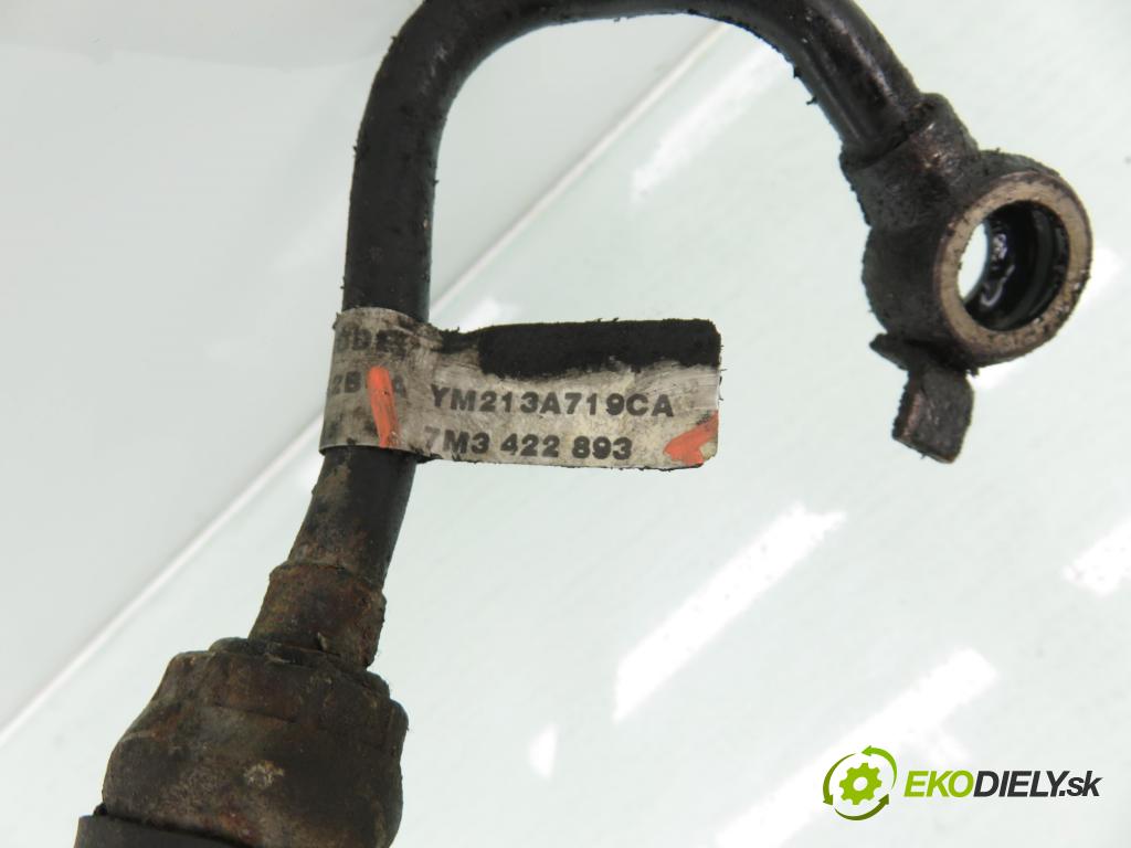 VW SHARAN (7M8, 7M9, 7M6) MINIVAN 2001 85,00 1.9 TDI - AUY 1896,00 trubka / Rúra servočerpadlo 7M3422893 ; YM213A719CA ; 7M3422891