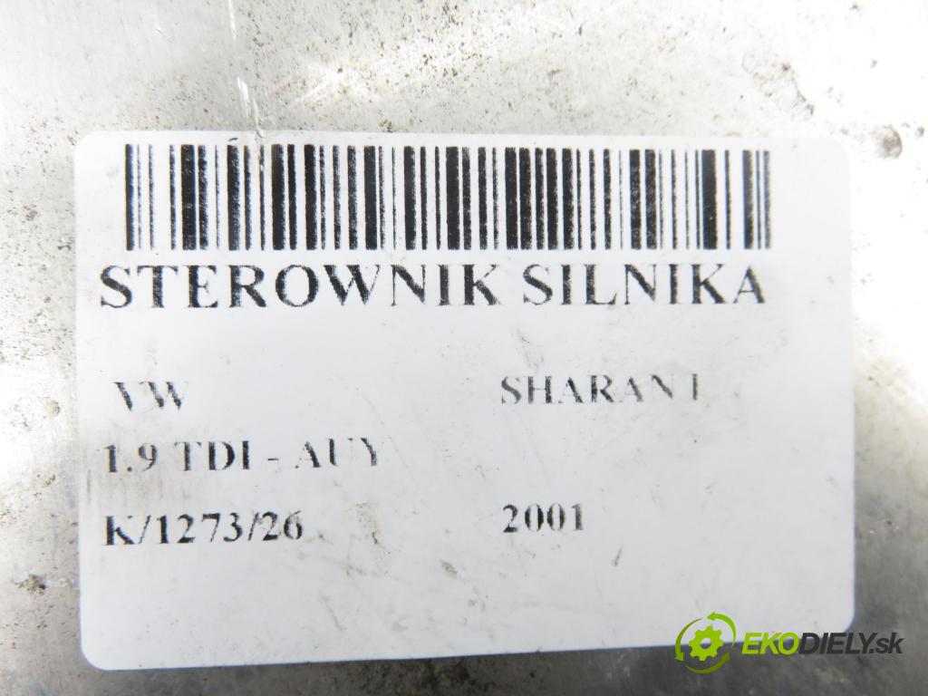 VW SHARAN (7M8, 7M9, 7M6) MINIVAN 2001 85,00 1.9 TDI PD 115 - AUY 1896,00 řídící jednotka motora 038906019F ; 0281010751