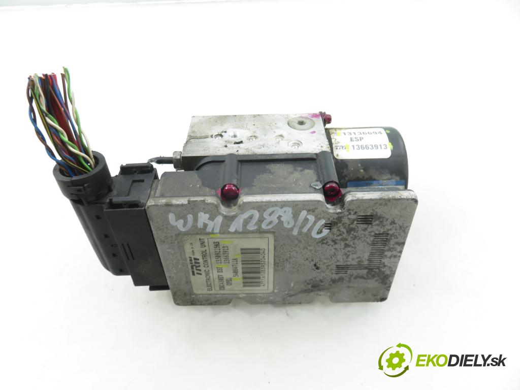 OPEL VECTRA C (Z02) LIFTBACK 2004 92,00 2.2 DTI 16V - Y 22 DTR 2172,00 Pumpa ABS 54084711A ; 13663913 ; 13136694 (Pumpa ABS)