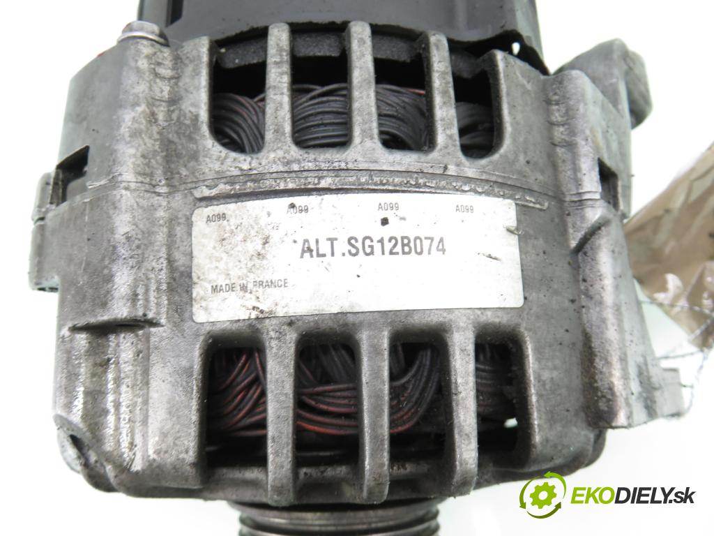 AUDI A4 (8D2, B5) SEDAN 2000 74,00 1.6 - AHL 1595,00 Alternátor SG12B074 (Alternátor)
