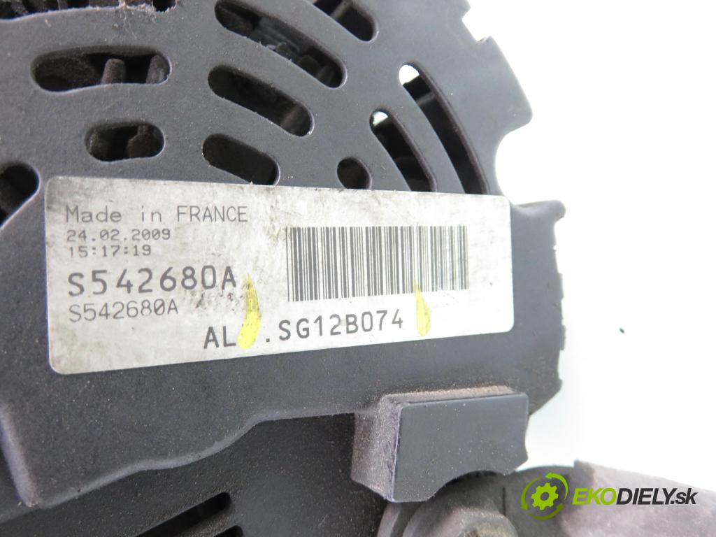 AUDI A4 (8D2, B5) SEDAN 2000 74,00 1.6 - AHL 1595,00 Alternátor SG12B074 (Alternátor)