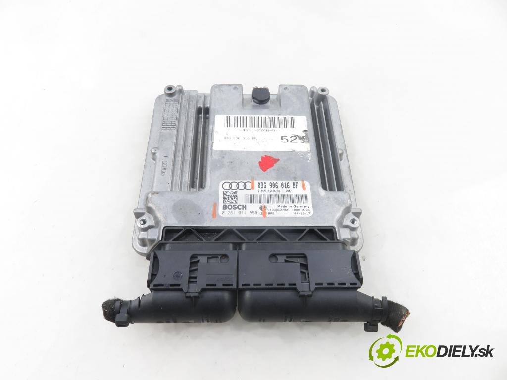 AUDI A6 (4F2, C6) SEDAN 2004 103,00 2.0 TDI - BLB 1968,00 Riadiaca jednotka Motor 03G906016BF ; 0281011850