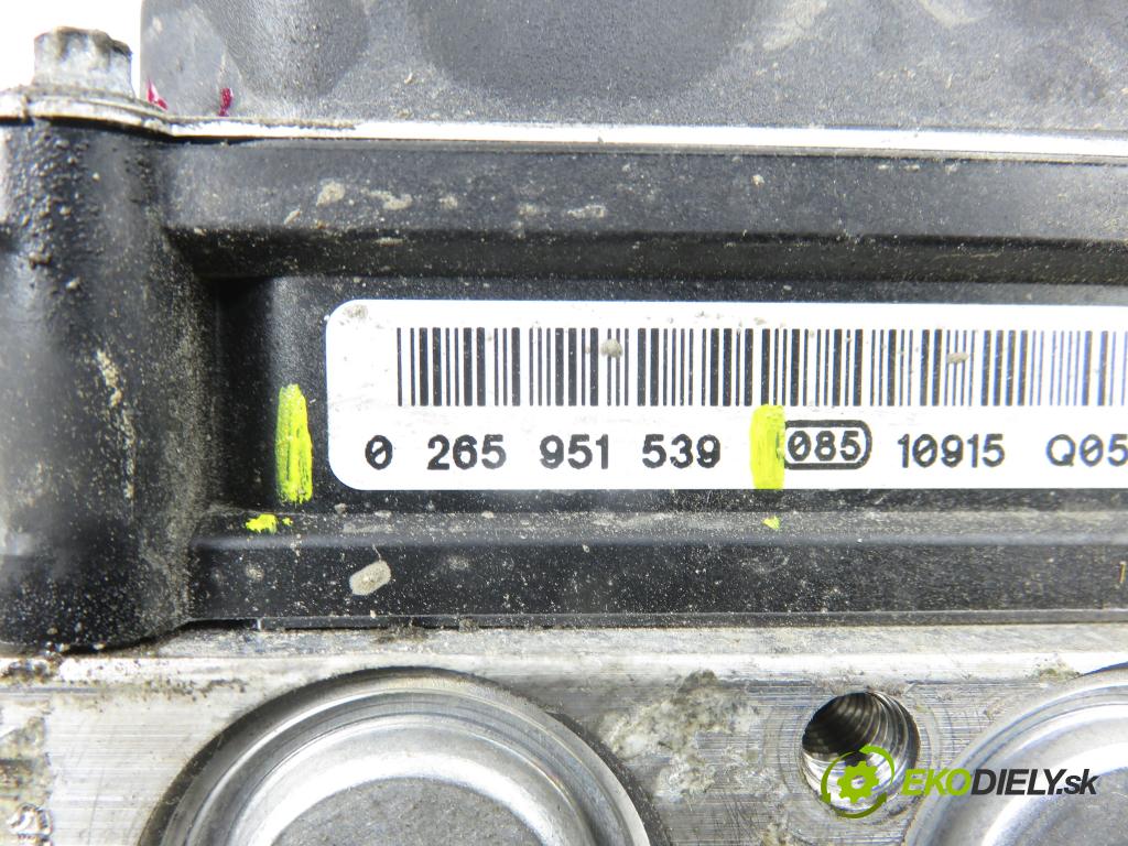 AUDI A4 Avant (8K5, B8) KOMBI 2011 105,00 2.0 TDI - CAGA 1968,00 pumpa ABS 0265951539 ; 8K0614517ED ; 0265236348 (Pumpa ABS)