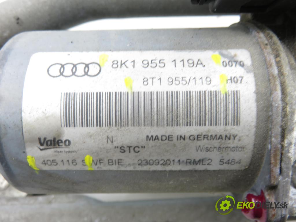 AUDI A4 Avant (8K5, B8) KOMBI 2011 105,00 2.0 TDI - CAGA 1968,00 MECHANISMUS/ motorek stěračů 8K1955119A ; 8K1955023C ; 405116