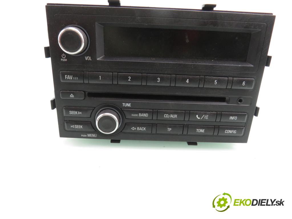 CHEVROLET AVEO liftback (T300) HB 2012 63,00 1.2 LPG - A 12 XER 1229,00 RADIO CD 95127247