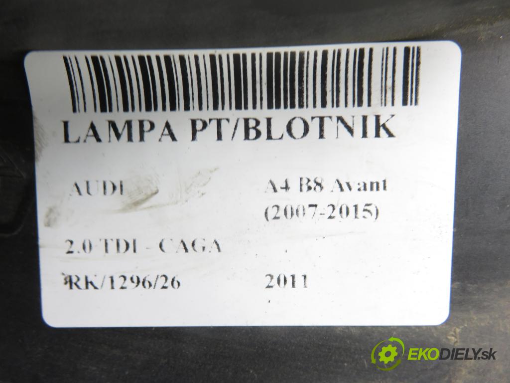 AUDI A4 Avant (8K5, B8) KOMBI 2011 105,00 2.0 TDI - CAGA 1968,00 světlo pravé zadní 8K9945096B